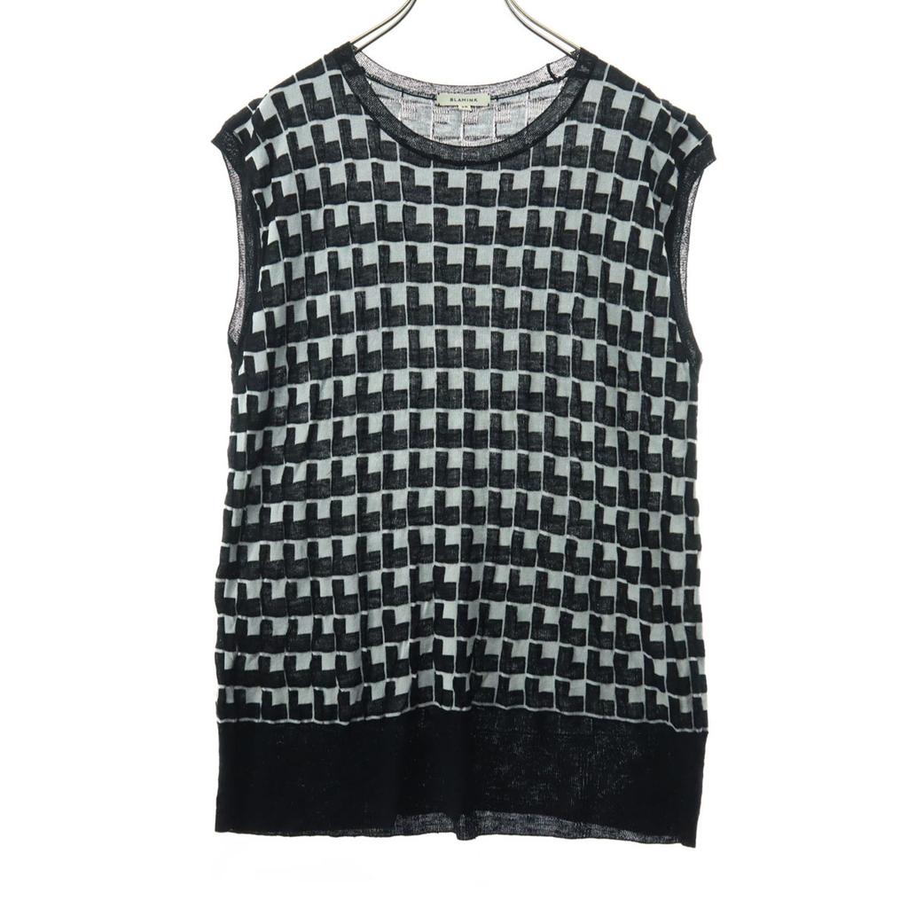 Beauty products BLAMINK Overall handle No sleeve summer knit 38 black Women Used