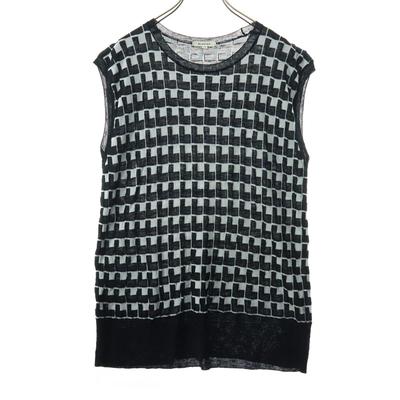 Prodotti di bellezza BLAMINK Tuta intera Manica corta Lavorazione a maglia estiva 38 nero Donna Usato