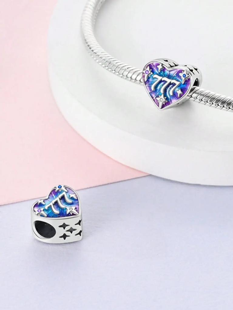 Copper Colors Stars And Moon Bead Clips And Spacers Charm Pendant For Original Bracelet For Women Diy Jewelry Love Gift