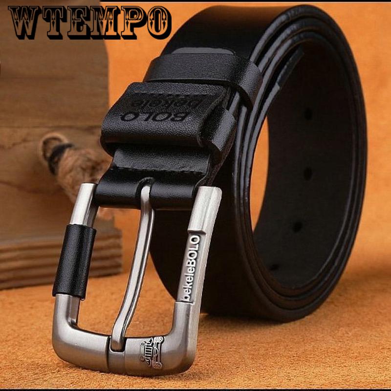 

Мужской ремень из натуральной кожи 125cm