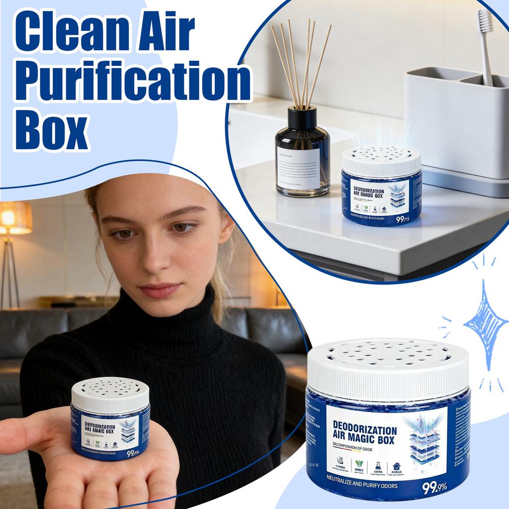 New Extraction And Purification Removal Box, 100g Multi,functional Purification Box, Effectively Eliminates Odors And Keeps Fresh For A Long Time.