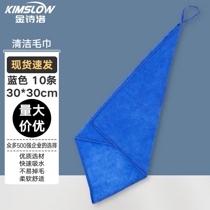 Jinsilu Multi-Purpose Microfiber Cleaning Cloths 30x30cm
