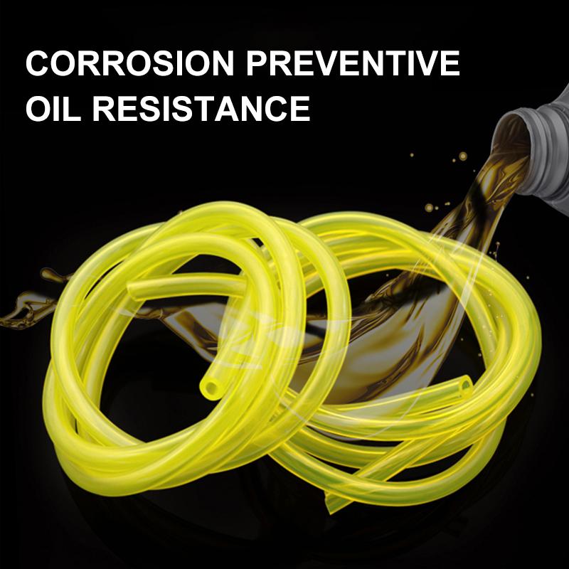 2 - 20M Yellow Fuel Gas Hose ID 2mm 2.5mm 3mm 4mm 5mm 6mm 7mm TPU Petrol Pipe for Motorcycle Car Oil Resistant Flexible Tubing