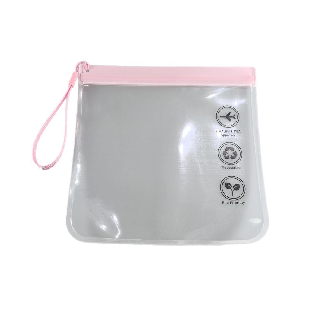 Transparent EVA Waterproof Self-Sealing Food Lanyard Bag - Fresh-Keeping Sandwich Bag