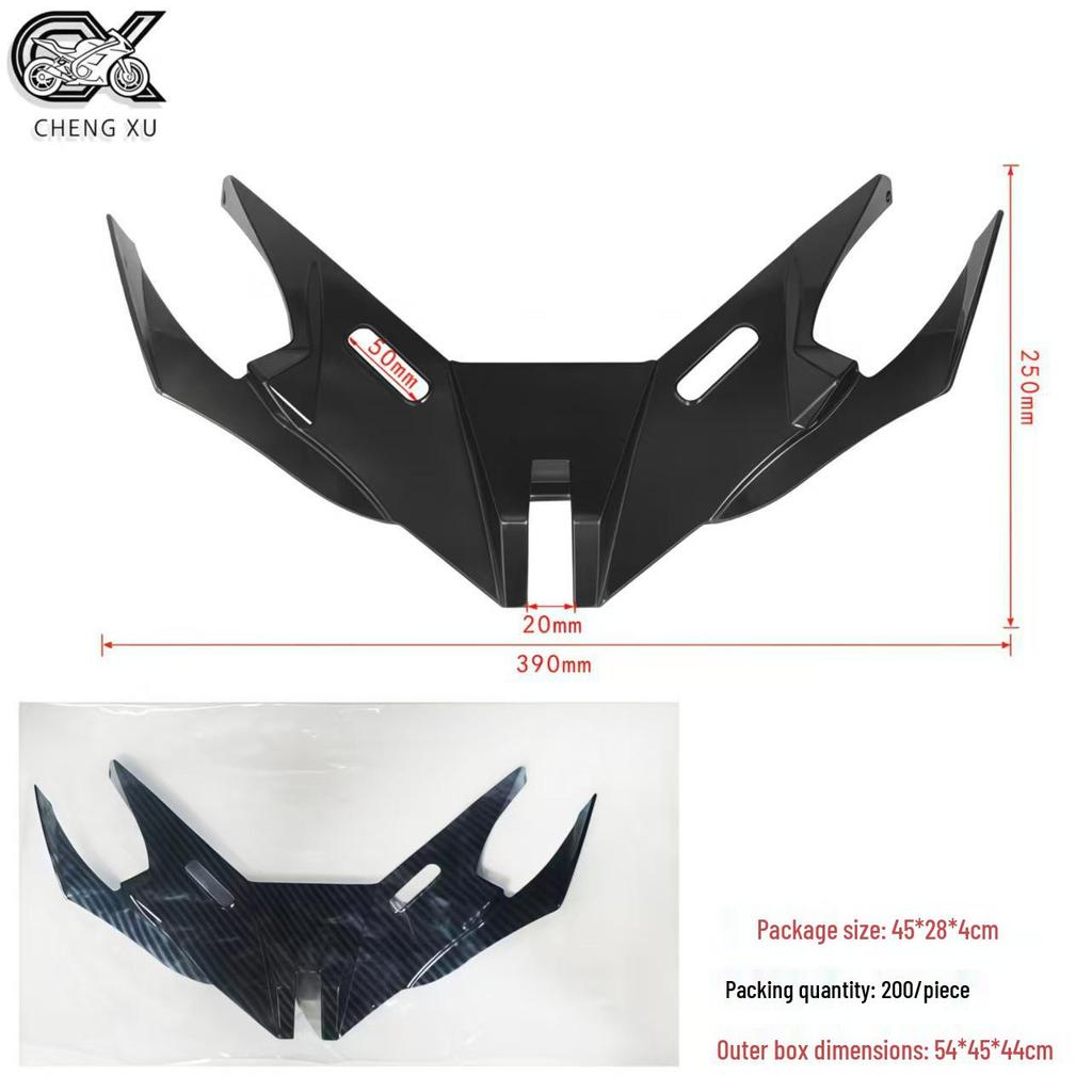 Beak Fairing Wind Deflector for Honda Click 125/150/160/V2/V3 Motorcycles