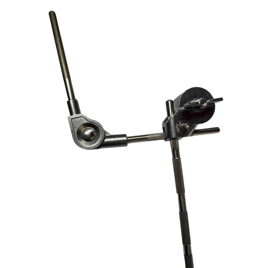 Universal Jazz Drum Rack & Accessories: Cowbell, Cymbal, Hi-Hat Stand & Extension Bracket