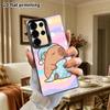 Phone Case: 2D Flat Samsung Galaxy A34 A35 M05 M06 S20 S22 S21 FE Plus 5G Protective Case, Couples Style, Pajama Capybara, Christmas and Halloween Gif