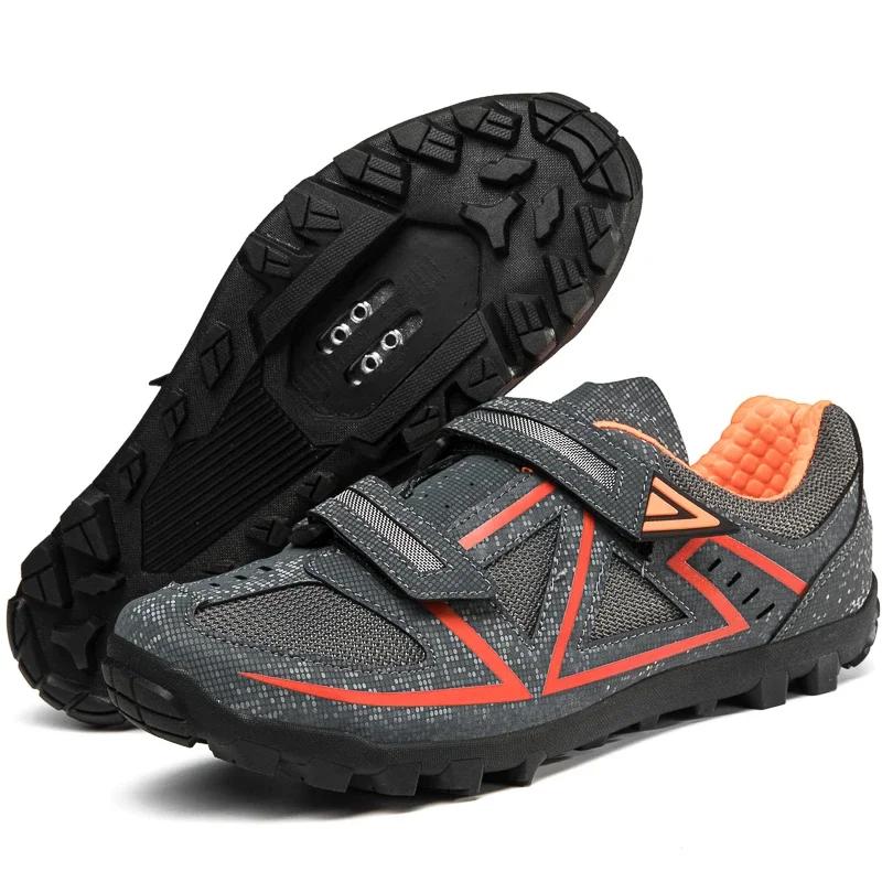 2026 Mountain Bike Shoes Men Cycling Sneaker MTB Cleats Shoes High Quality Male Sports Off Road Bicycle Boots Flat SPD Footwear