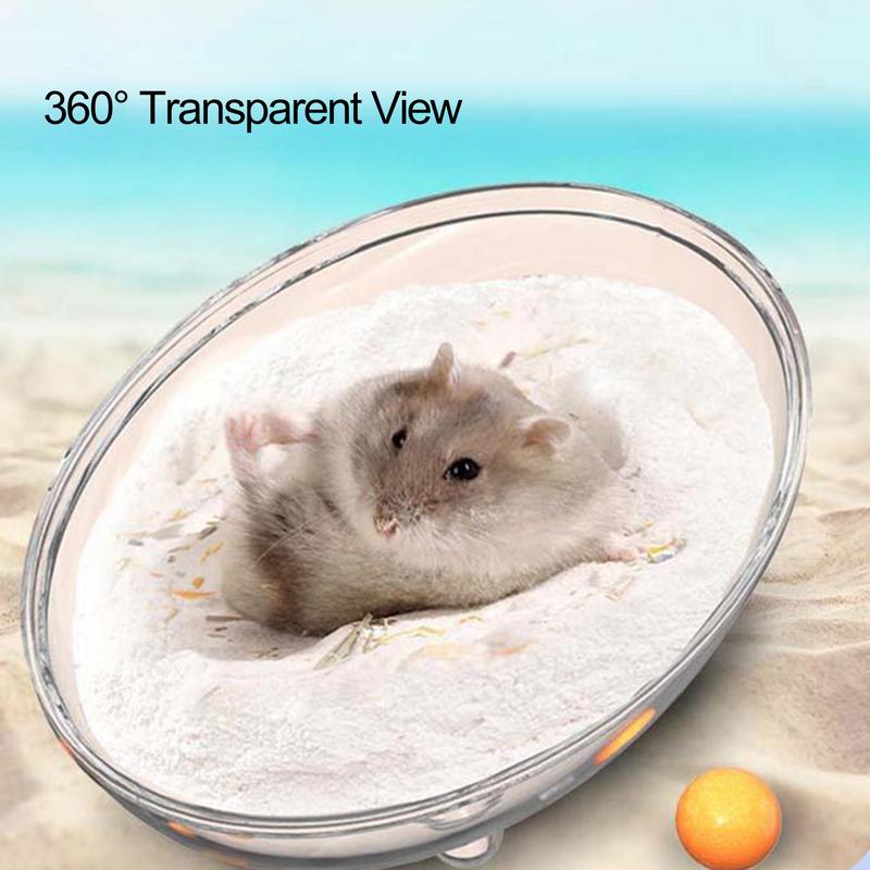 Hamster Bathroom Hamster Toilet And Sandbox Dust Bathtub Sand Bath Sand Container Big Hamster Cleaning And Bathing Accessories