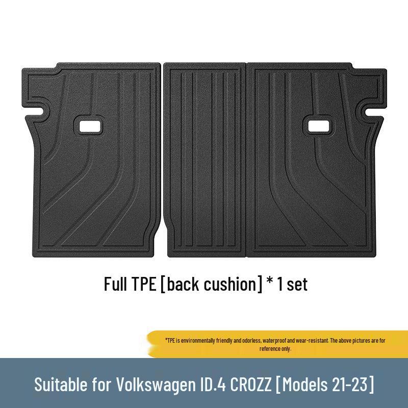 Volkswagen Trunk Mats: TPE All-Environment Mats & Backrest Mats
