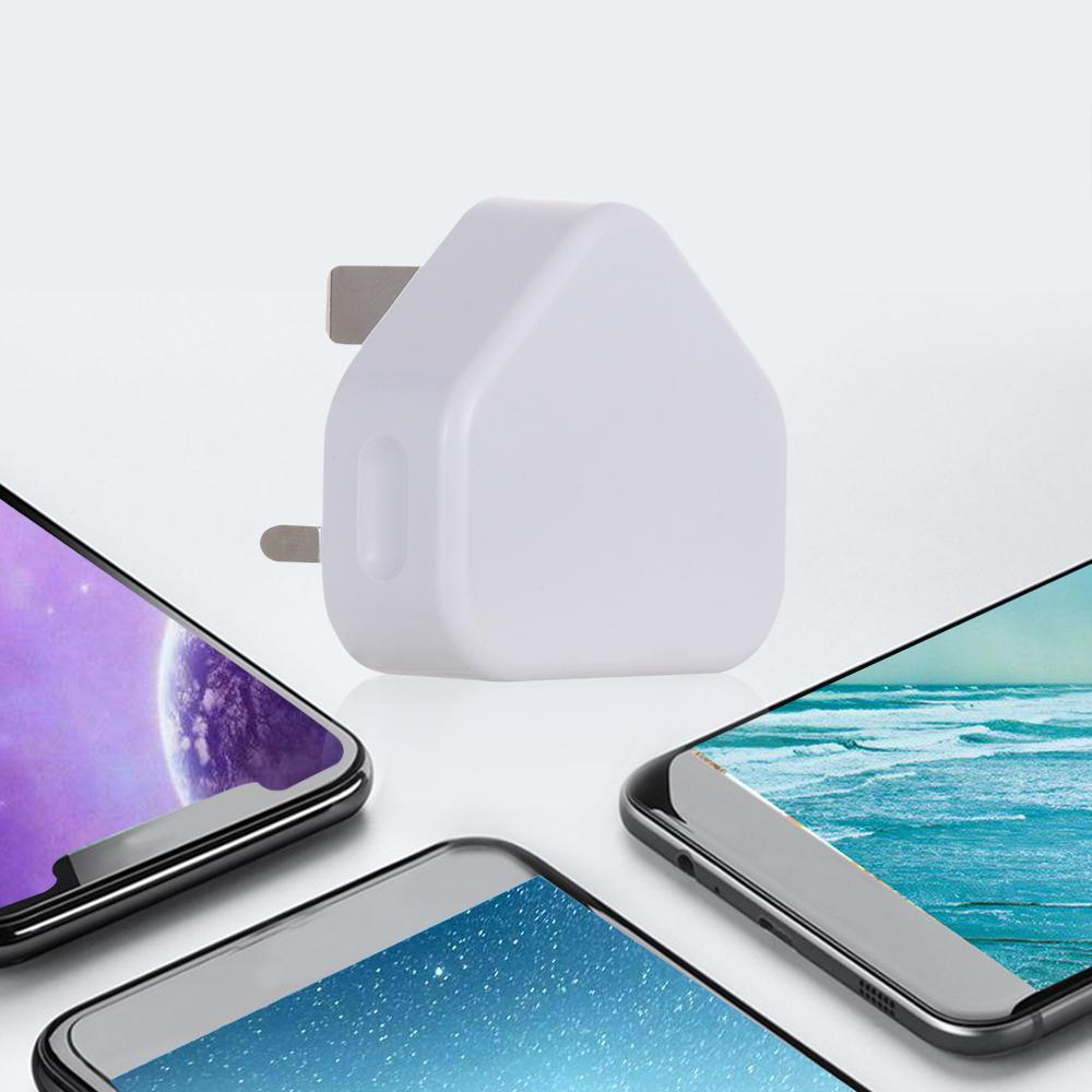 Reise 5V 1A 3-Pin Netzteil UK-Stecker USB-Ladegerät Wandladegerät