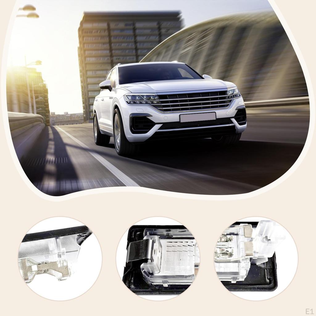 56D943021 1 pár zadní světlo SPZ Spolehlivá náhrada Profesionální číslo licence