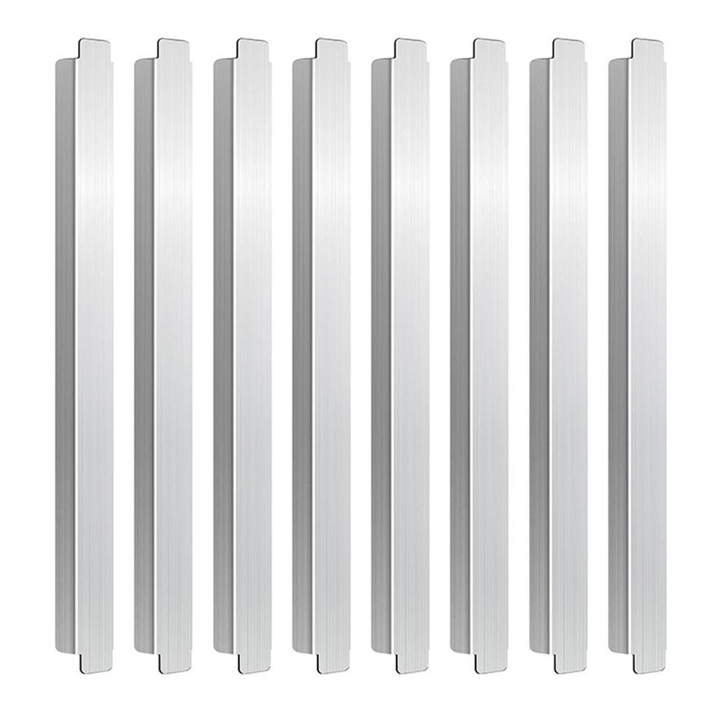 8 Piece Commercial Food Service Adapter Rod Corrosions Resistant Metal Buffets Steam Table Food Divider Support Bar
