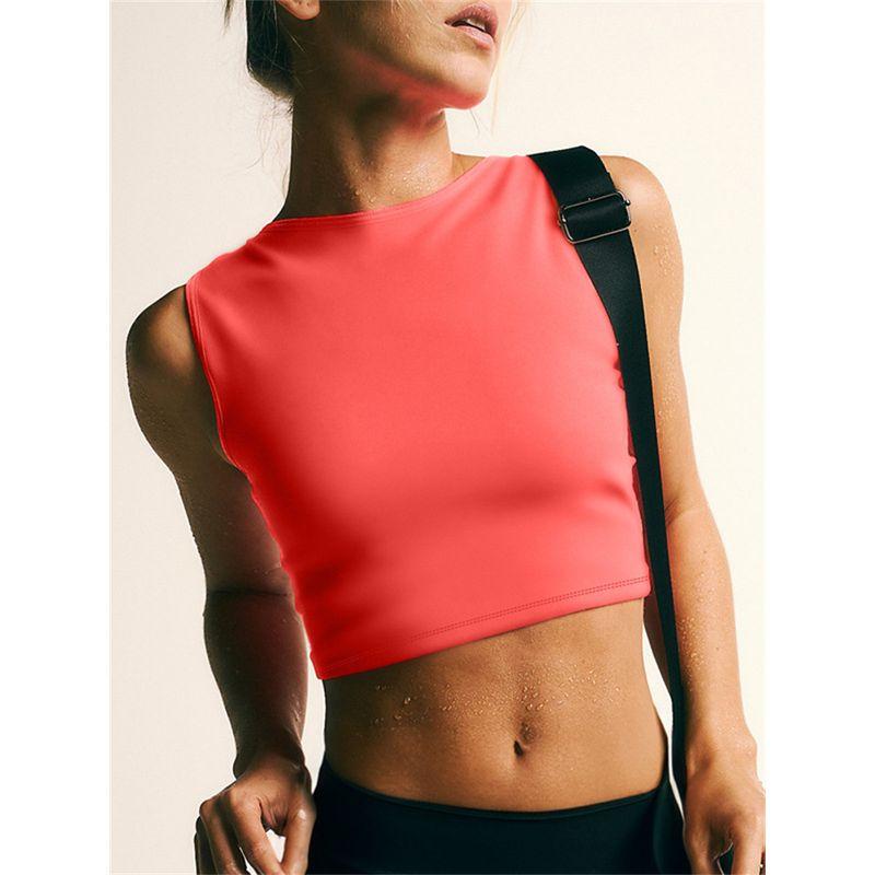 Outer Wear Fixed Chest Pad Integrated I-Shaped Sports Vest