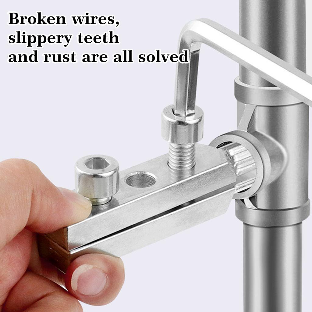 Faucet Angle Valve Extractor Tool Durable Steel Construction Broken Bolt Remover Set Suitable for Pipeline Maintenance