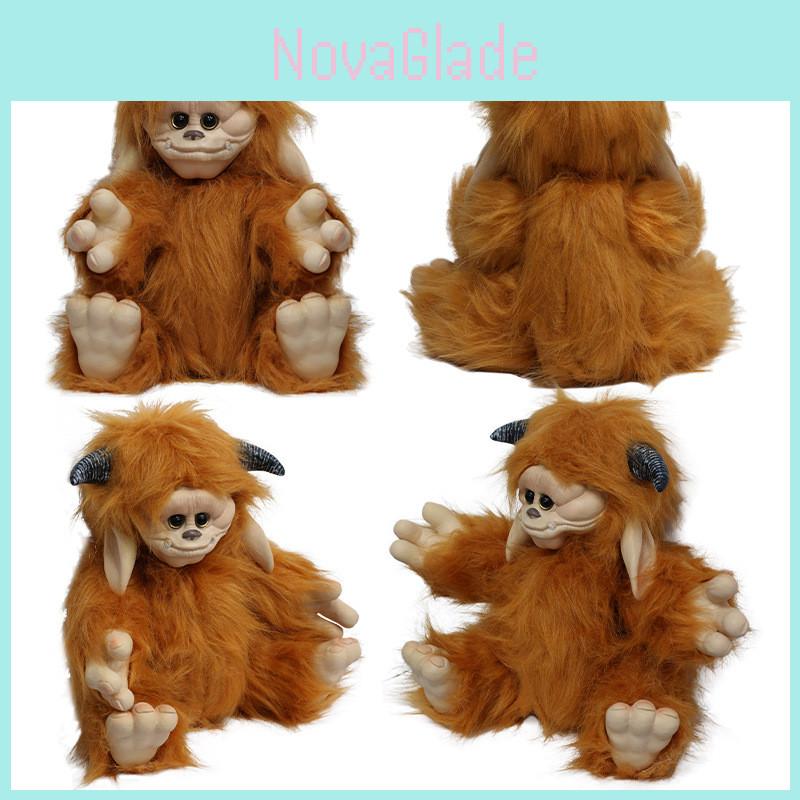 Halloween Plush Monkey Baby Cosplay Toy Decoration Soft And Funny Stuffed Animal Figure