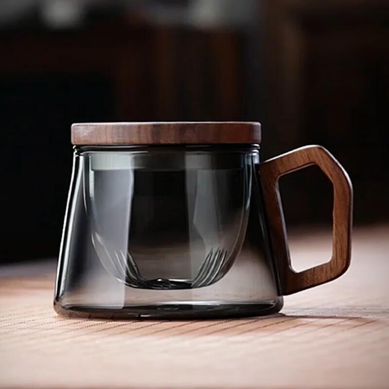

Quandu Thickened Glass Tea Infuser Cup