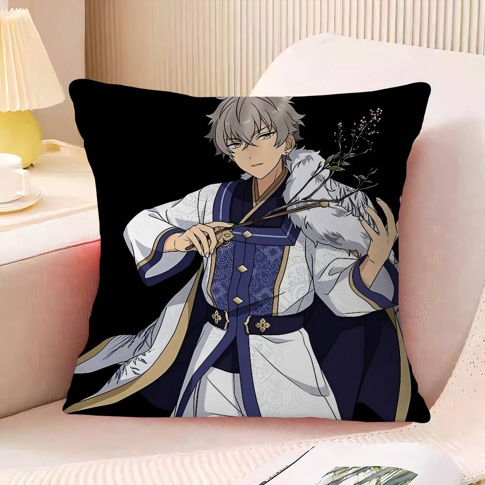 

O-Ogami K-Koga Cushion Cover Decorative Pillow Sofa Home Decor Case Pillow Cases 16x16Inch