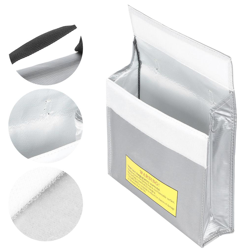 Tragbare Lithiumbatterie Sichere Tasche Explosionsgeschützt Feuerfest Lipo Batterie Schutztasche