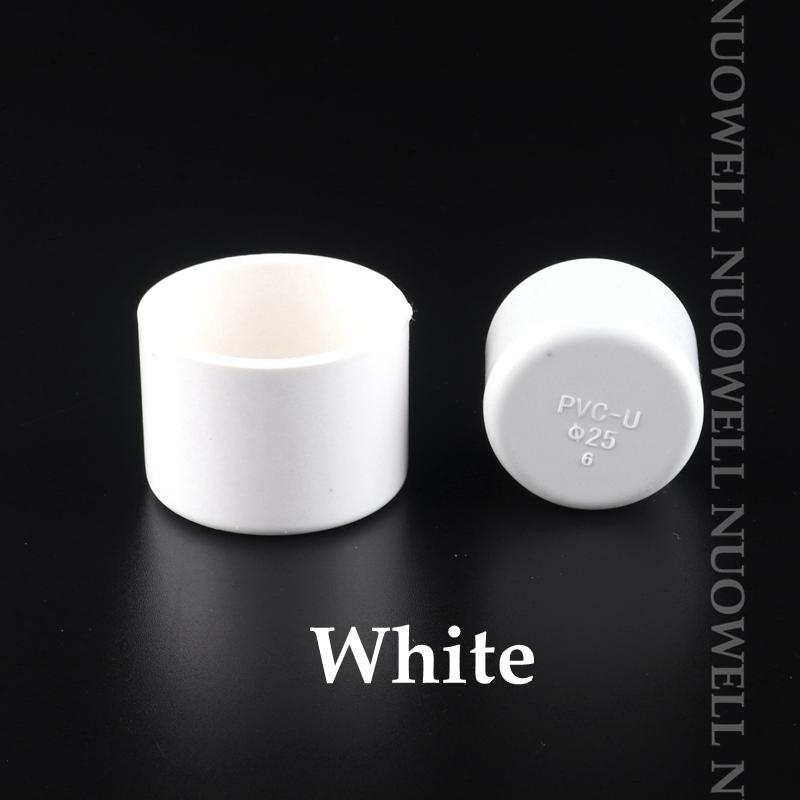 5pcs/lot 20 25 32mm PVC Pipe End Cap Connector Water Pipe Plug Tube End Cap for Garden Irrigation Farm Accessories Adapter