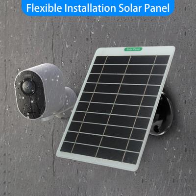 Solar Panels IP65 Waterproof U-Shaped Design 5V/5W Output Solar Charger for Arlo Pro 5S/Ultra/Pro 3/Ultra2/Pro 4 5V/5W Output