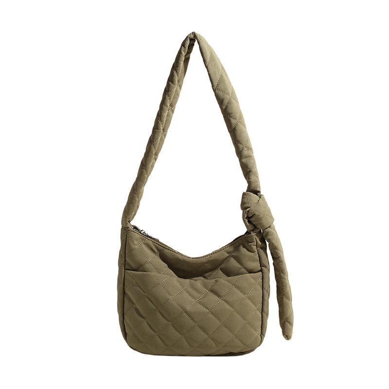 Nylon Cloth Bag Female Tote Bag Large Capacity Solid Color Can Be Messenger New Versatile Bag