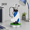 Men Office Decoration Golf Pen Holder Set, Mini Bag Desk Organizer with 3 Putter Club Pens, Novelty Decor for Men, Business Gift