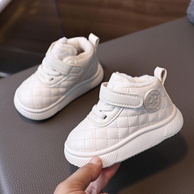 Chaussures d'hiver en coton Chaussures de neige pour bébé Chaussures de marche pour enfants Tailles 16-26