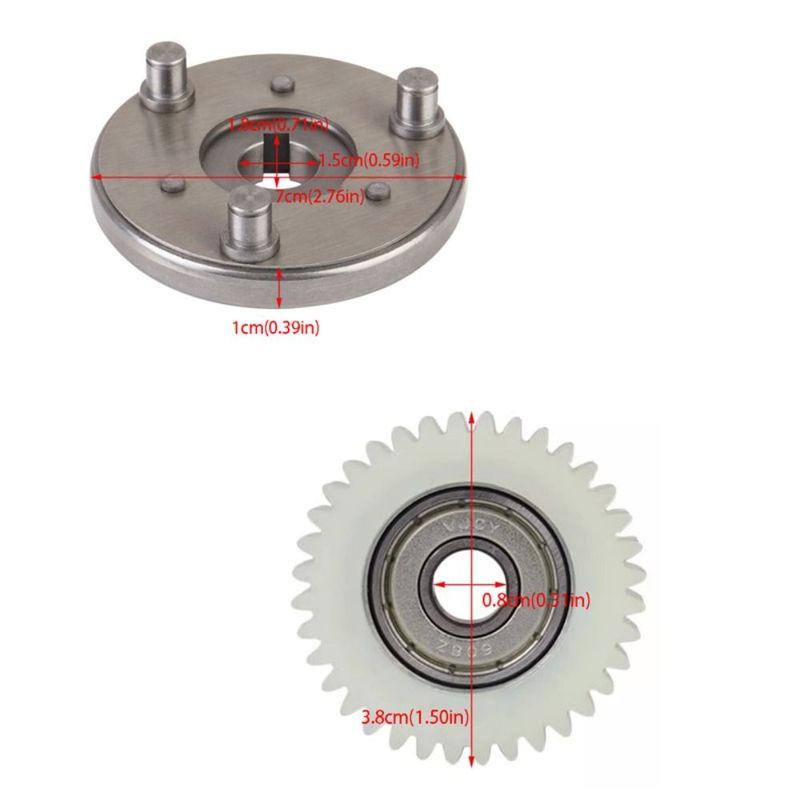36T Planetary Gear Nylon Gear Planetary Gear Replacement Ebike Planetary Hub MXUS Clutch 38mm Clutch Planetary Gear Bafang Motor