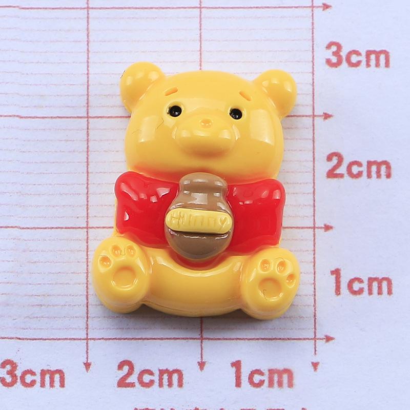 Glossy Cute Animal DIY Resin Accessories for Phone Cases & Hair Clips