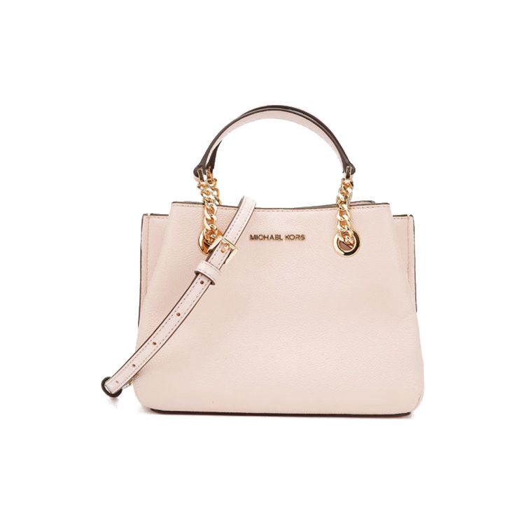 

Michael Kors MK Teagen Chain French Leather Crossbody Bag Women bags Pink 35S0GXZM1L-POWDER-BLUSH Basic Set (Bag+Dust Bag)