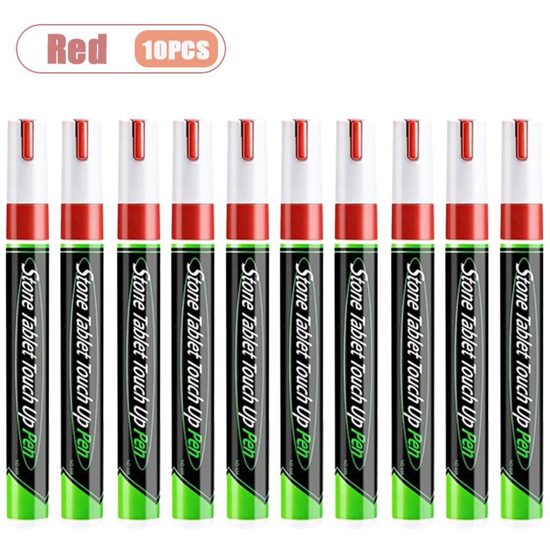 Tombstone Lettering Repair Paint Pen for Grave Marker Metal Stone High Heat Resistant Waterproof Fade Proof Outdoor Use