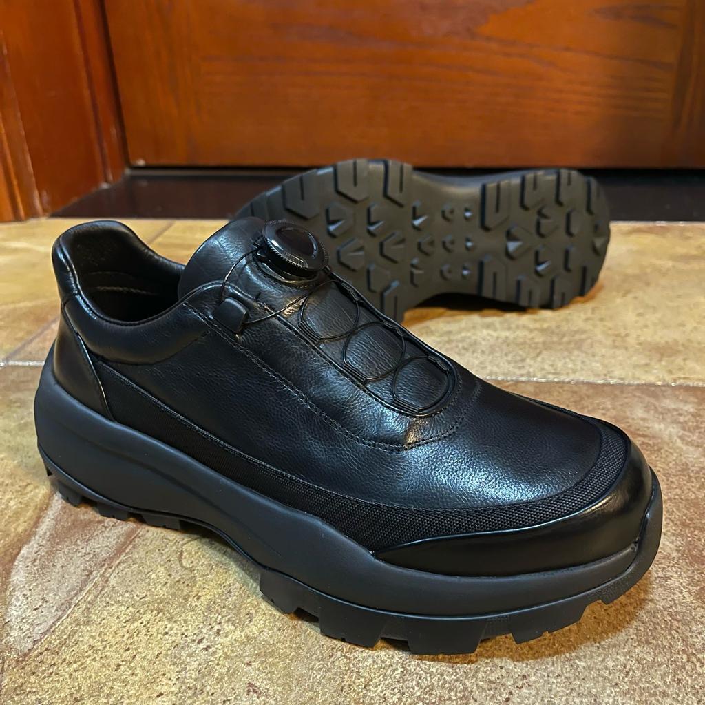 Mocassini da uomo in vera pelle Scarpe casual Comode Slip-on Tomaia in pelle morbida traspirante Fodera in pelle 38-44