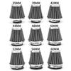 Tapered Motorcycle Air Filter Cleaner 35mm/39mm/42mm/44mm/48mm/50mm/52mm/54mm/60mm Universal Motorbike High Air Flow Filter Air Filters 7