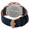 Angel Clover Luce Navy Stainless Quartz Official Men's Watch, Dial, Steel, Movement, 44mm, Warranty, LU44PNV-NV