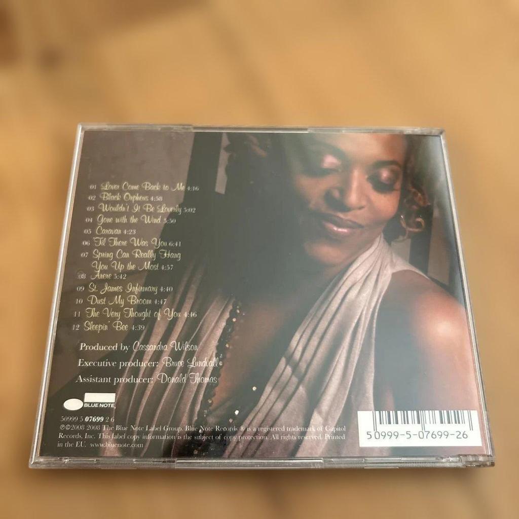 Used Cassandra Wilson Loverly CD