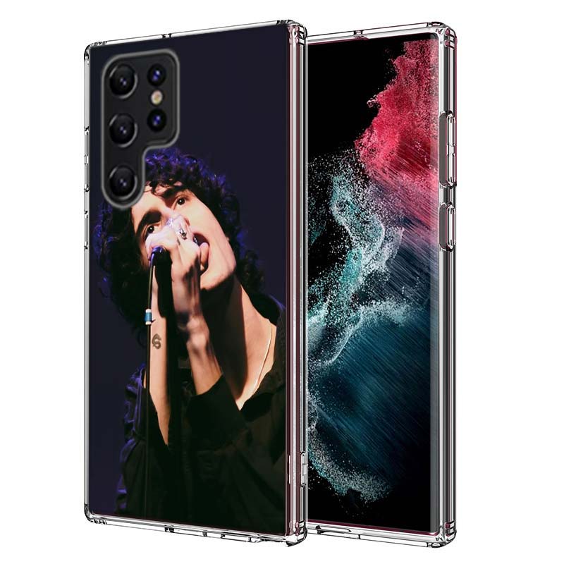 

Singer S-Sombr Capa Phone Case For Samsung S26 Ultra S25 Edge Galaxy S23 S21 S20 S24 FE S22 S10 Plus Cover Clear TPU Shell Coque Samsung S23 FE