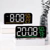 Stylish LED Digital Alarm Clock with Temperature and Humidity Display Perfect for Bedroom and Living Room Home Decors