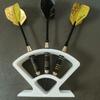 1/2 Pcs Darts Holder Display Stand Tabletop Dart Organizer Vertical Storage Rack For Office Home Desktop Decoration