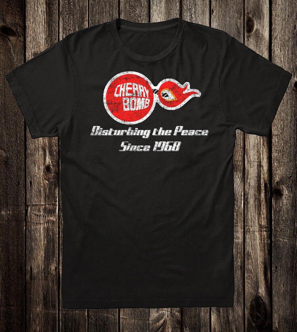 

Hot Rod T Shirt Tee Nostalgia Gas Oil Drag Race Cherry Bomb Disturbing The Peace 3XL