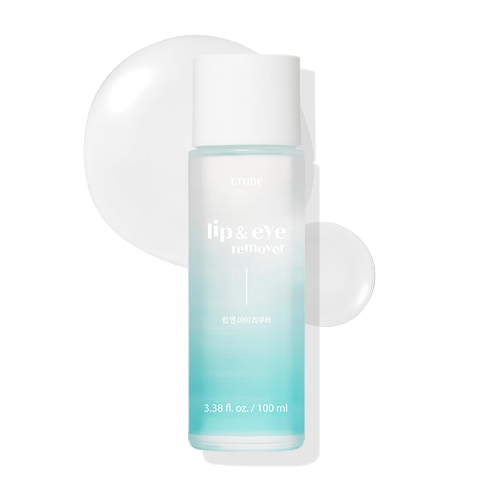 

ETUDE Lip Eye Makeup Remover N Hypoallergenic Cleansing Makeup Remover Removes Lip and More 100mL [Etude Official] & - - Mascara, Tint, Eyeliner, - (1