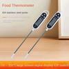 1 Pcs Stainless Steel Probe Type Household Food Thermometer Pen Type Milk Temperature Cooking Food Thermometer Tools