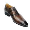 Fashion New Trendy Men Shoes Summer British Style Retro Business Dress Office Oxfords Upper Exquisite Carved Lace Up Leather Man Shoe CN