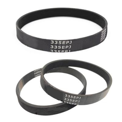 Top Rubber Treadmill Belt 335mm 6 Ribs Channel Design Treadmill Replacement Part for Smooth and Quiet Running Experience
