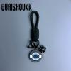 Hand rope, good luck chips, car keychain pendant, boys couple key ring, schoolbag pendant, girls small gift.