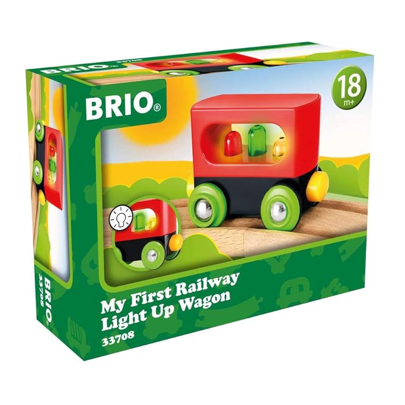 

BRIO my first light up wagon 33708
