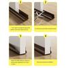 PVC Flexible Door Bottom Sealing Strip Under Doors Draft Stopper Sealing Strip OundProof Gasket Weatherstrip Draft Guard