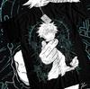 Anime Jujutsu Kaisen Gojo Satoru Six Eyes Black TShirt