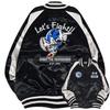 Yoshida Yu Sonic Hedgehog Sukajan Sega Game Outer Embroidery Jacket