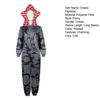 Erkek Kadın için Yetişkin Etçil Çiçek Tulum Pijama Noel Cosplay Tek Parça Kostüm Kapüşonlu Pijama Tulum